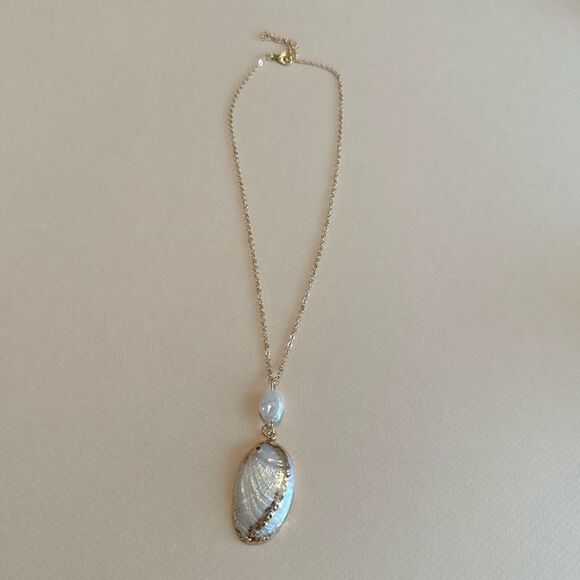 Shell necklace M770 - Picture 3 of 5